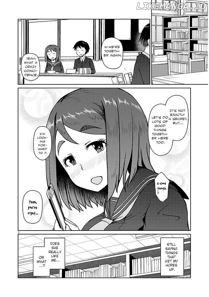 Jimiko na Mitsuba-san ga Boku wo Yuuwaku Suru Chapter 3 page 2 - 