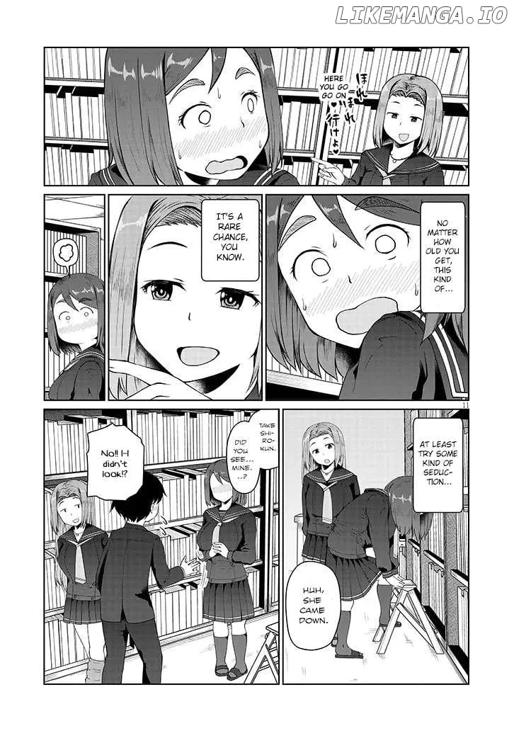 Jimiko na Mitsuba-san ga Boku wo Yuuwaku Suru Chapter 3 page 11 - 