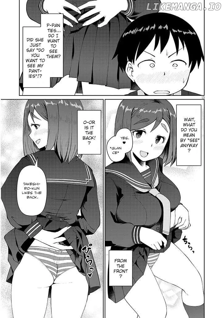 Jimiko na Mitsuba-san ga Boku wo Yuuwaku Suru Chapter 3 page 13 - 