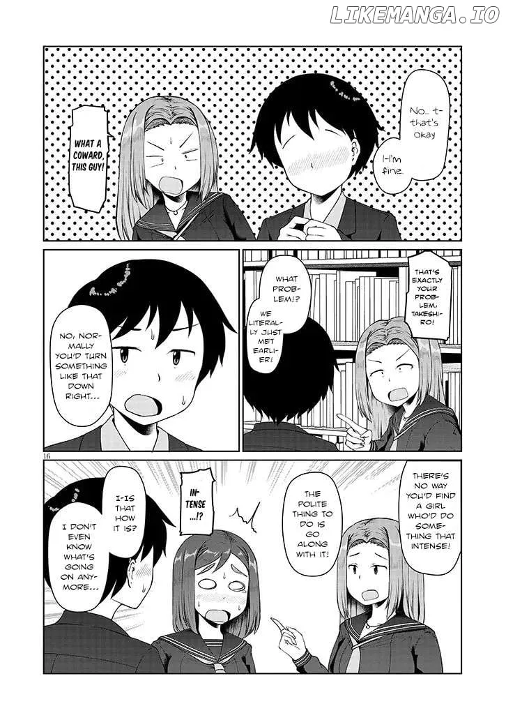 Jimiko na Mitsuba-san ga Boku wo Yuuwaku Suru Chapter 3 page 16 - 
