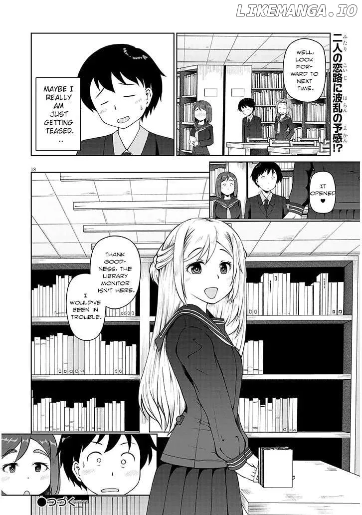 Jimiko na Mitsuba-san ga Boku wo Yuuwaku Suru Chapter 3 page 18 - 