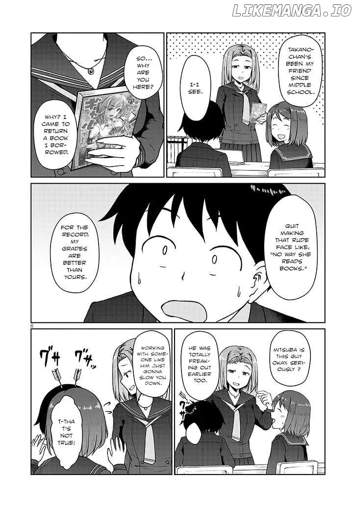 Jimiko na Mitsuba-san ga Boku wo Yuuwaku Suru Chapter 3 page 6 - 