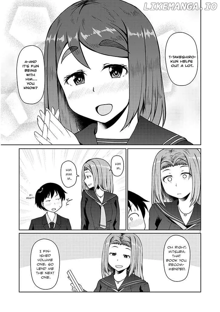 Jimiko na Mitsuba-san ga Boku wo Yuuwaku Suru Chapter 3 page 7 - 