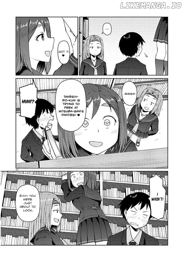 Jimiko na Mitsuba-san ga Boku wo Yuuwaku Suru Chapter 3 page 10 - 