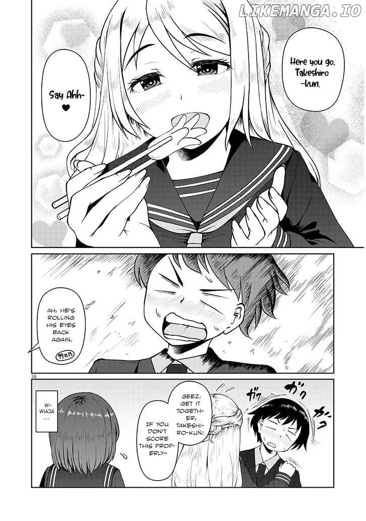 Jimiko na Mitsuba-san ga Boku wo Yuuwaku Suru Chapter 4 page 16 - 