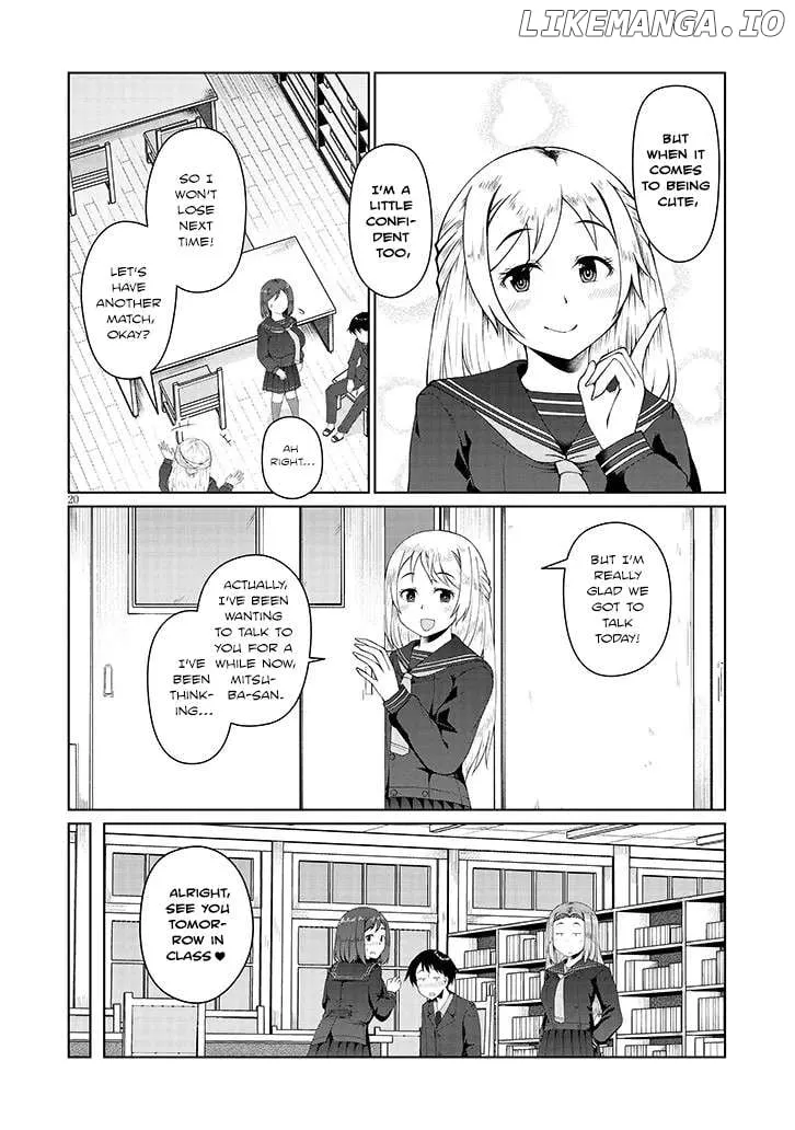 Jimiko na Mitsuba-san ga Boku wo Yuuwaku Suru Chapter 4 page 20 - 