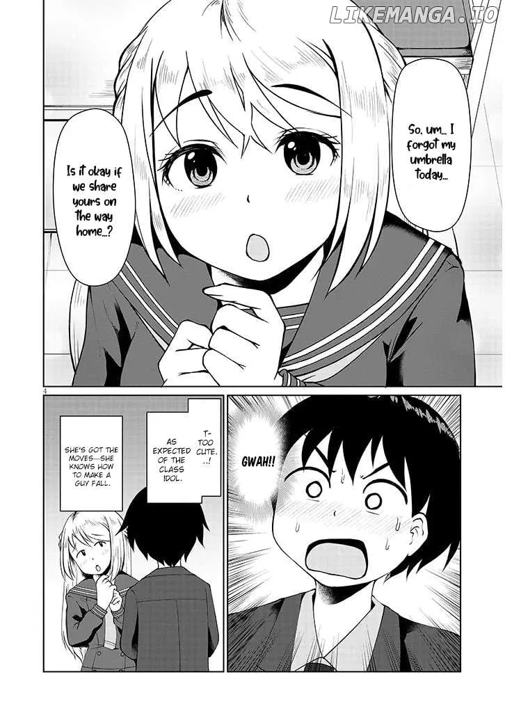 Jimiko na Mitsuba-san ga Boku wo Yuuwaku Suru Chapter 4 page 4 - 