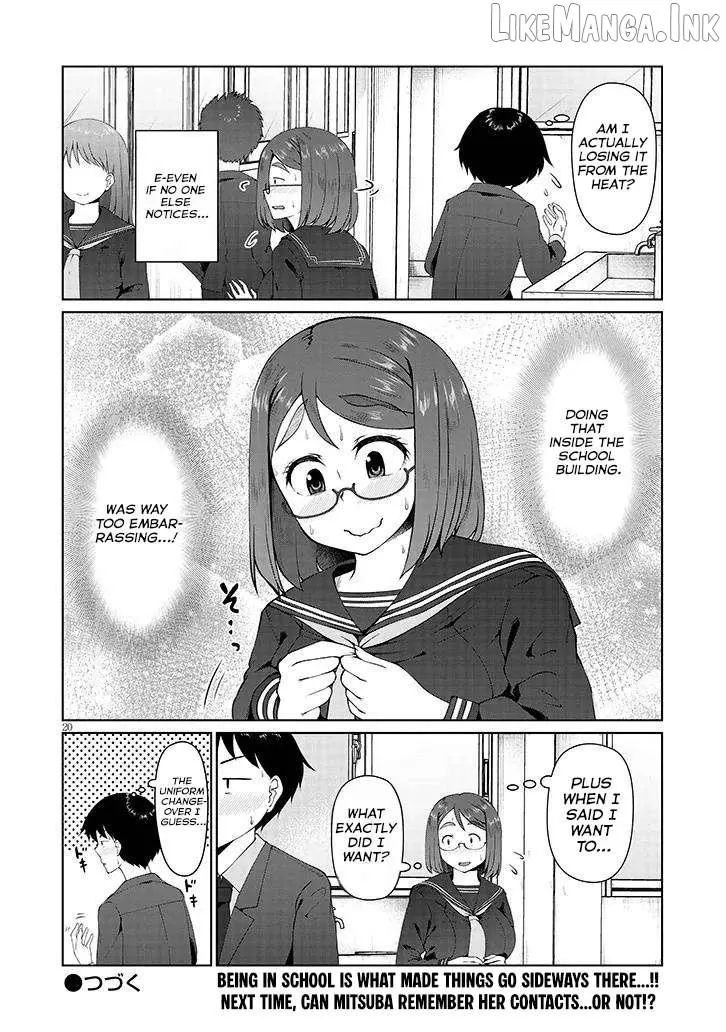 Jimiko na Mitsuba-san ga Boku wo Yuuwaku Suru Chapter 5 page 21 - 