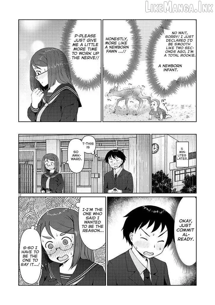 Jimiko na Mitsuba-san ga Boku wo Yuuwaku Suru Chapter 6 page 13 - 