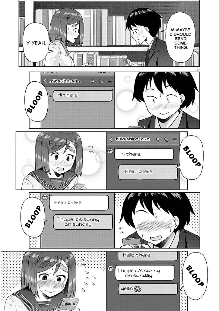 Jimiko na Mitsuba-san ga Boku wo Yuuwaku Suru Chapter 9 page 18 - 