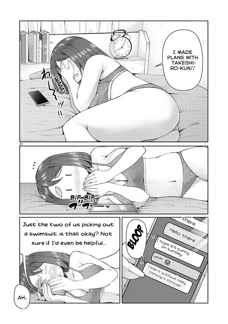 Jimiko na Mitsuba-san ga Boku wo Yuuwaku Suru Chapter 9 page 21 - 