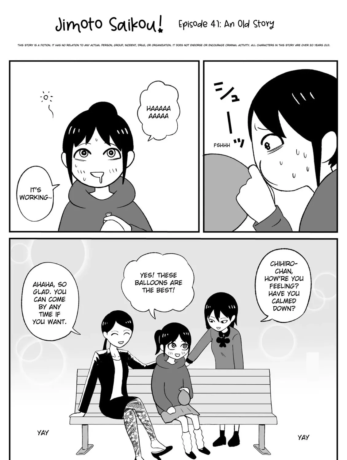 Jimoto Saikou! Chapter 40 page 1 - 