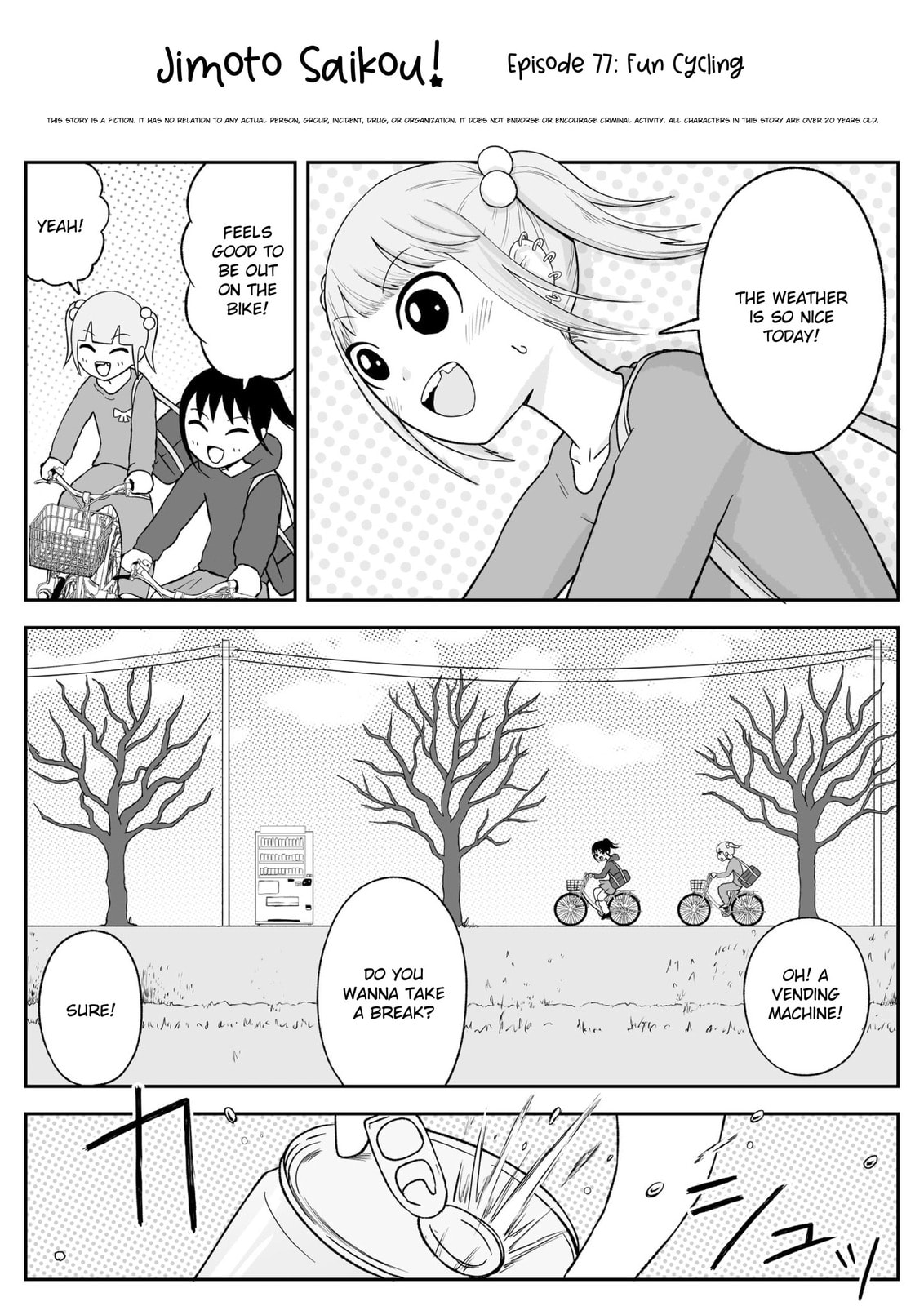 Jimoto Saikou! Chapter 76 page 1 - 