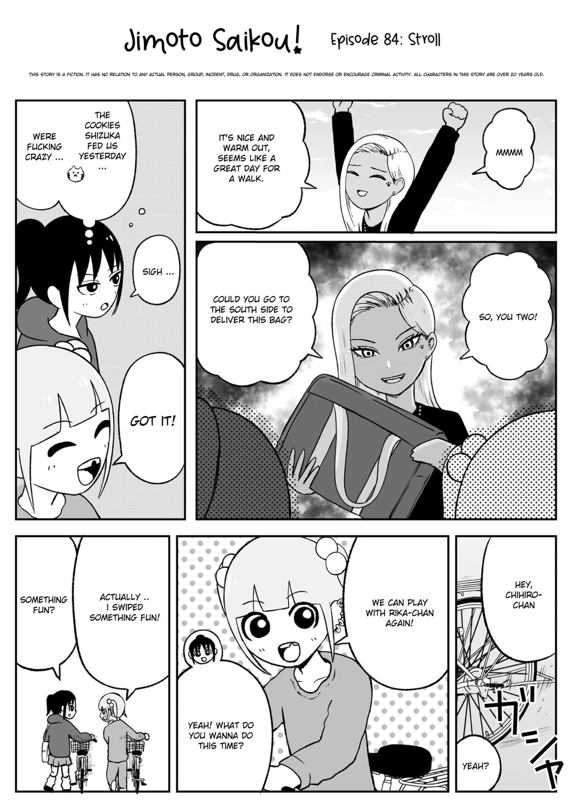 Jimoto Saikou! Chapter 83 page 1 - 