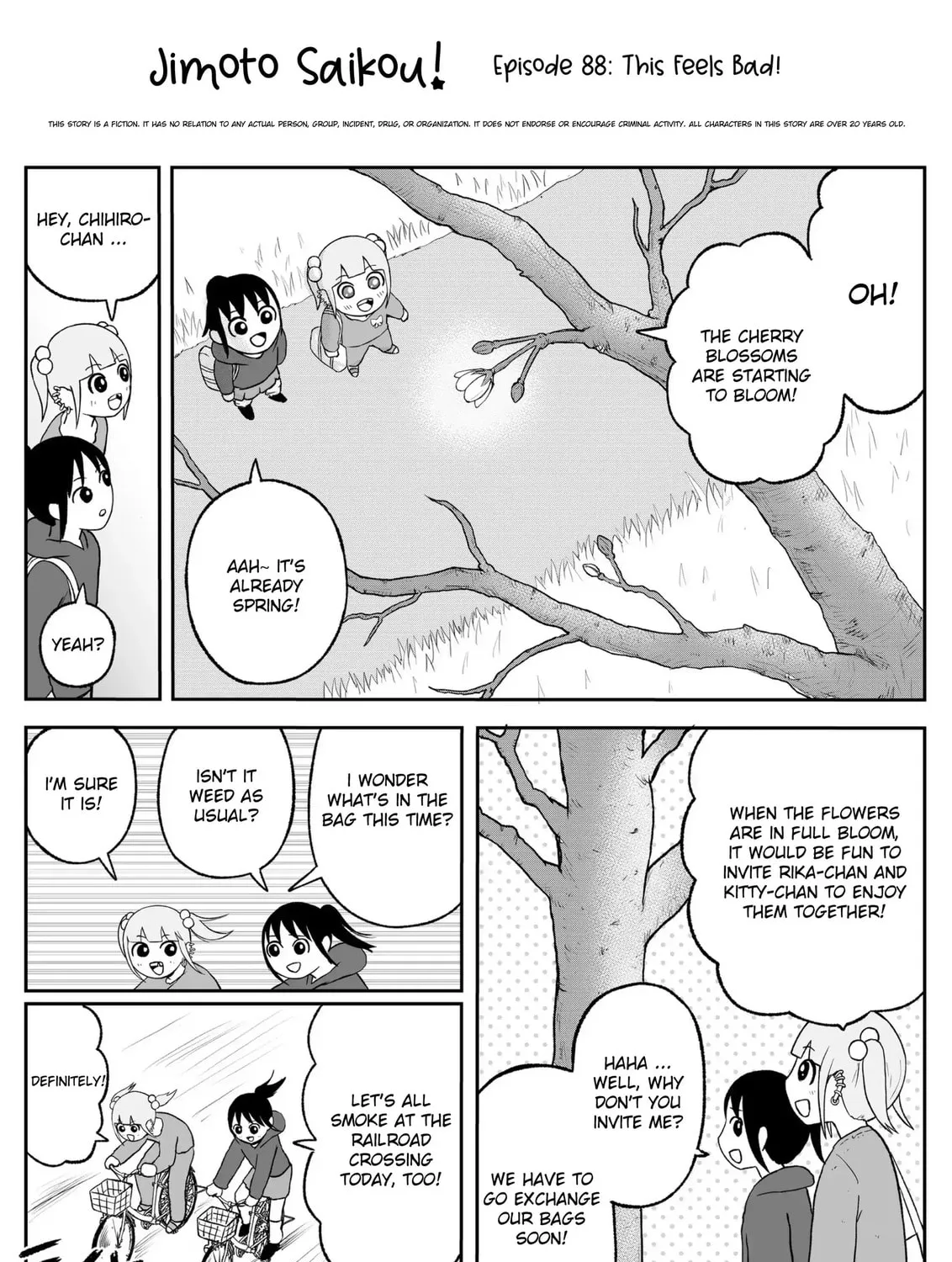 Jimoto Saikou! Chapter 87 page 1 - 
