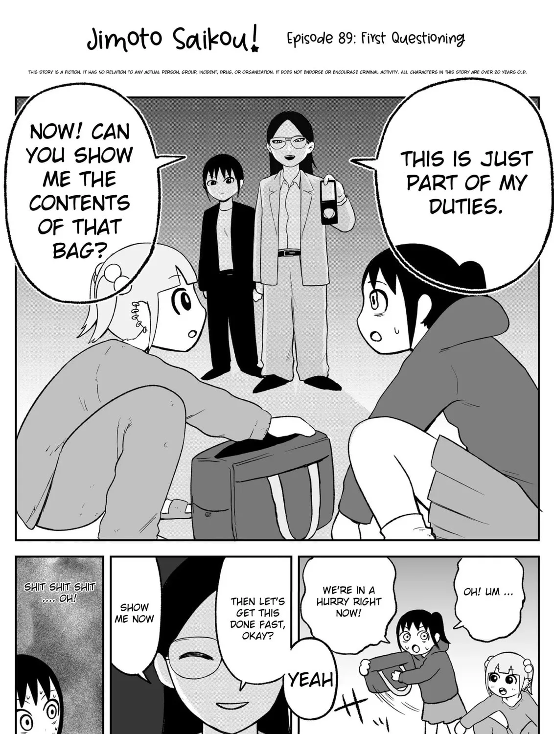 Jimoto Saikou! Chapter 88 page 1 - 