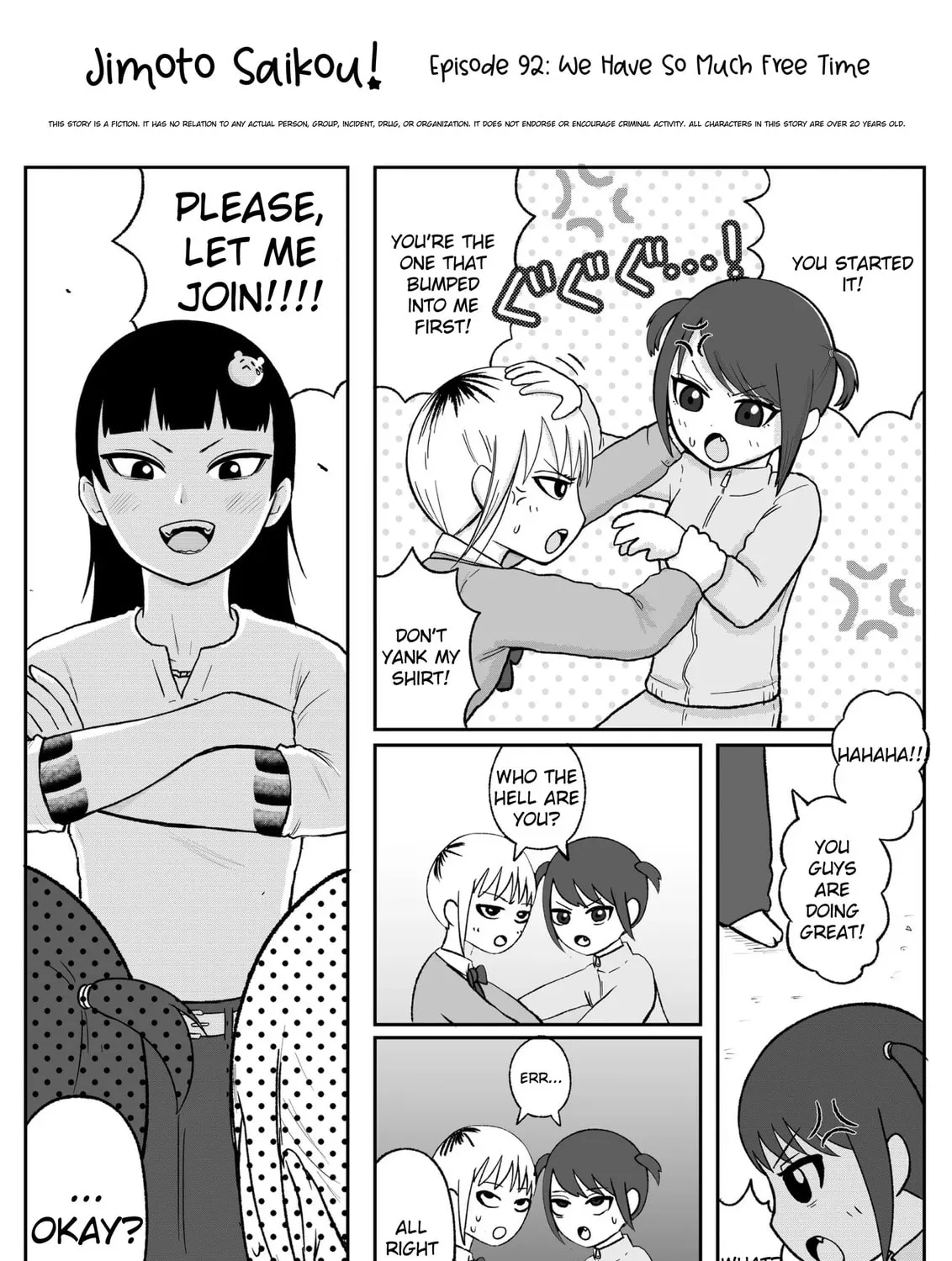 Jimoto Saikou! Chapter 91 page 1 - 