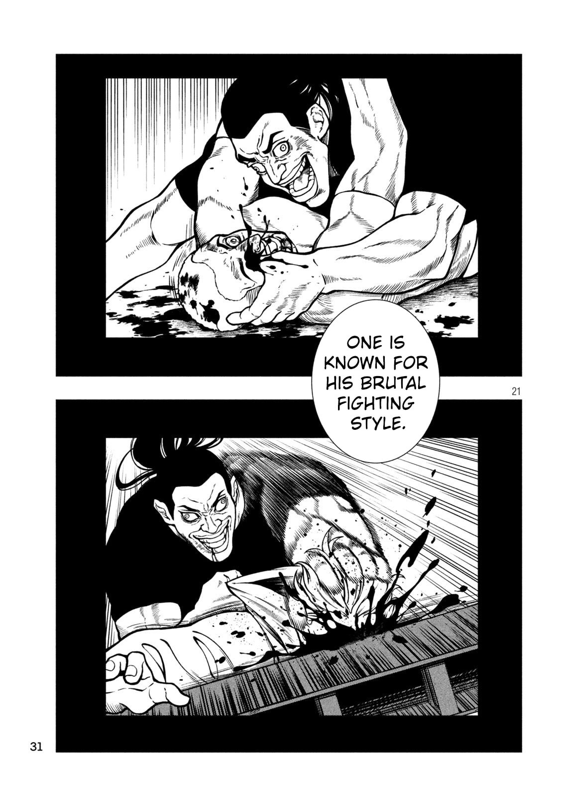 Jin: Kakuto Haouden Chapter 1 page 22 - 