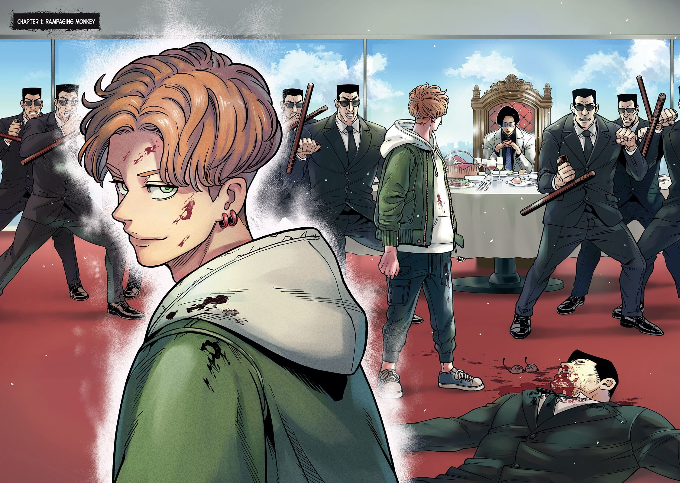 Jin: Kakuto Haouden Chapter 1 page 4 - 