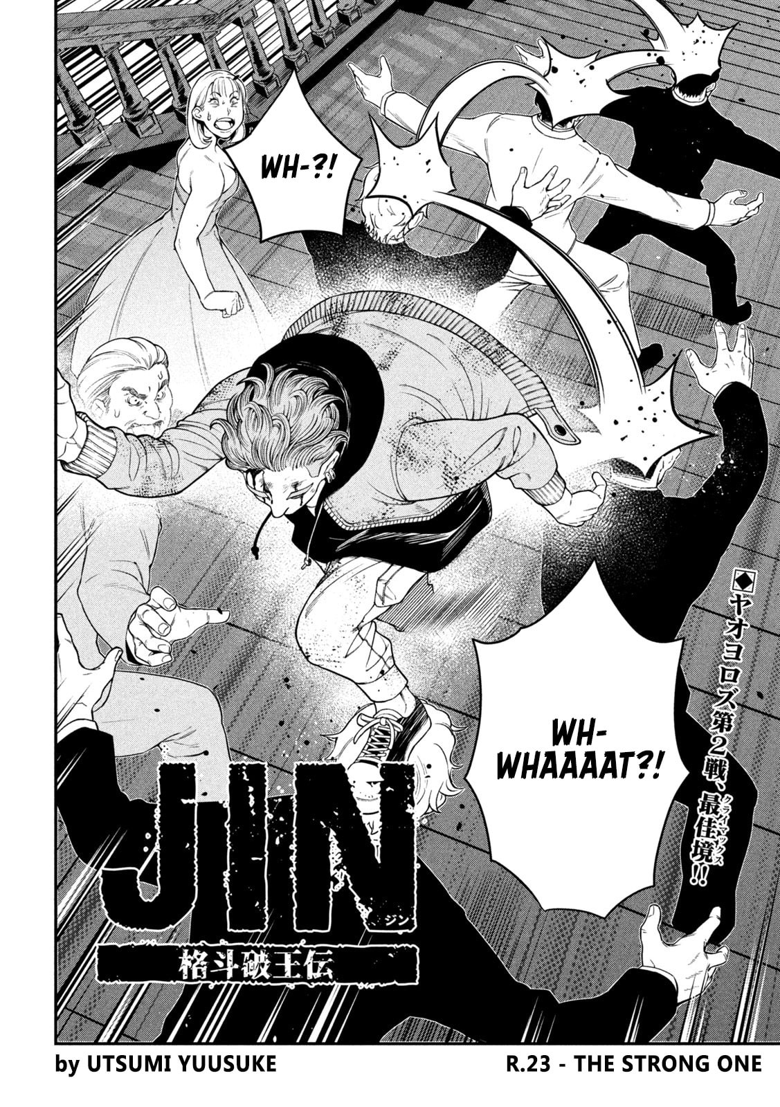 Jin: Kakuto Haouden Chapter 23 page 2 - 
