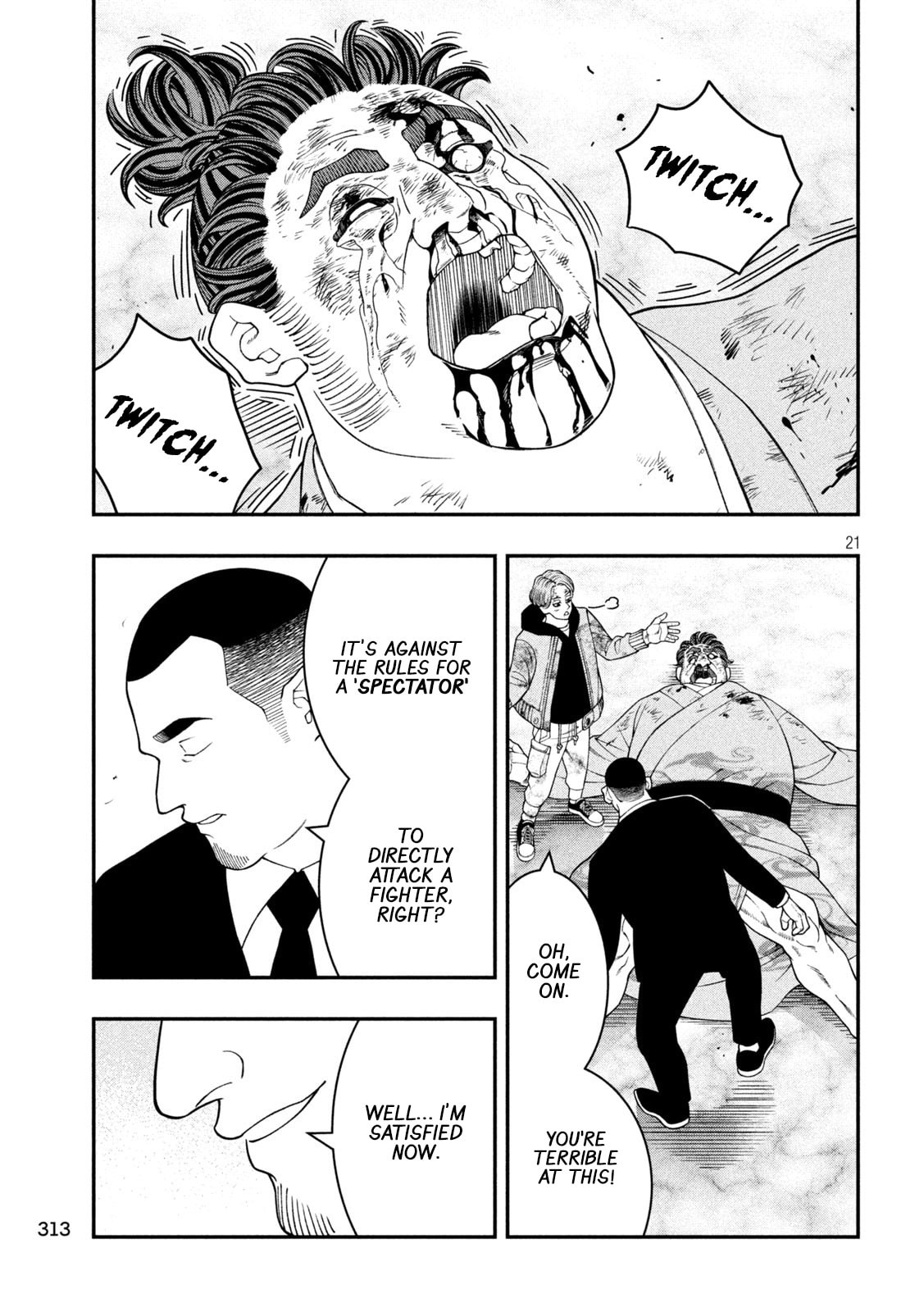 Jin: Kakuto Haouden Chapter 23 page 21 - 