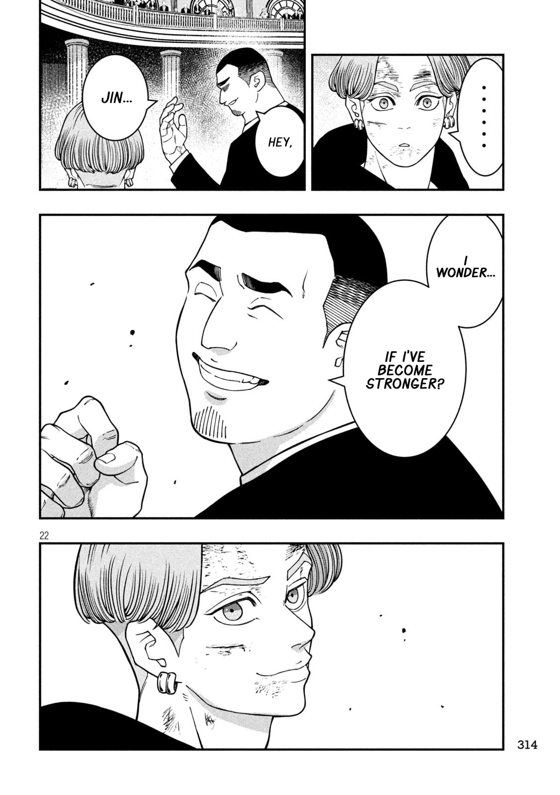Jin: Kakuto Haouden Chapter 23 page 22 - 