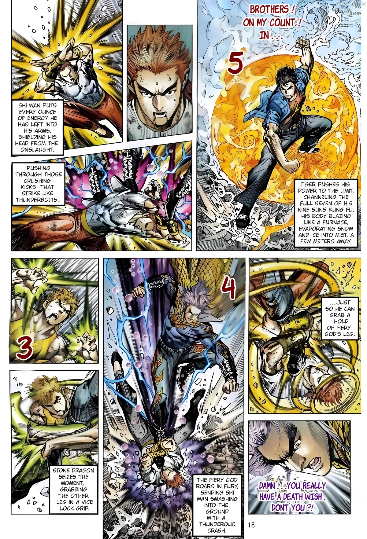 Jīn Zhù Lóng Hǔ Mén Chapter 11 page 18 - 