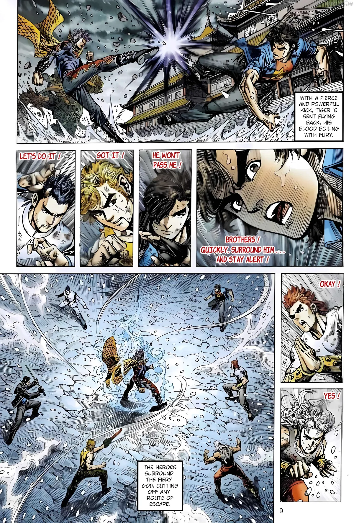 Jīn Zhù Lóng Hǔ Mén Chapter 11 page 9 - 