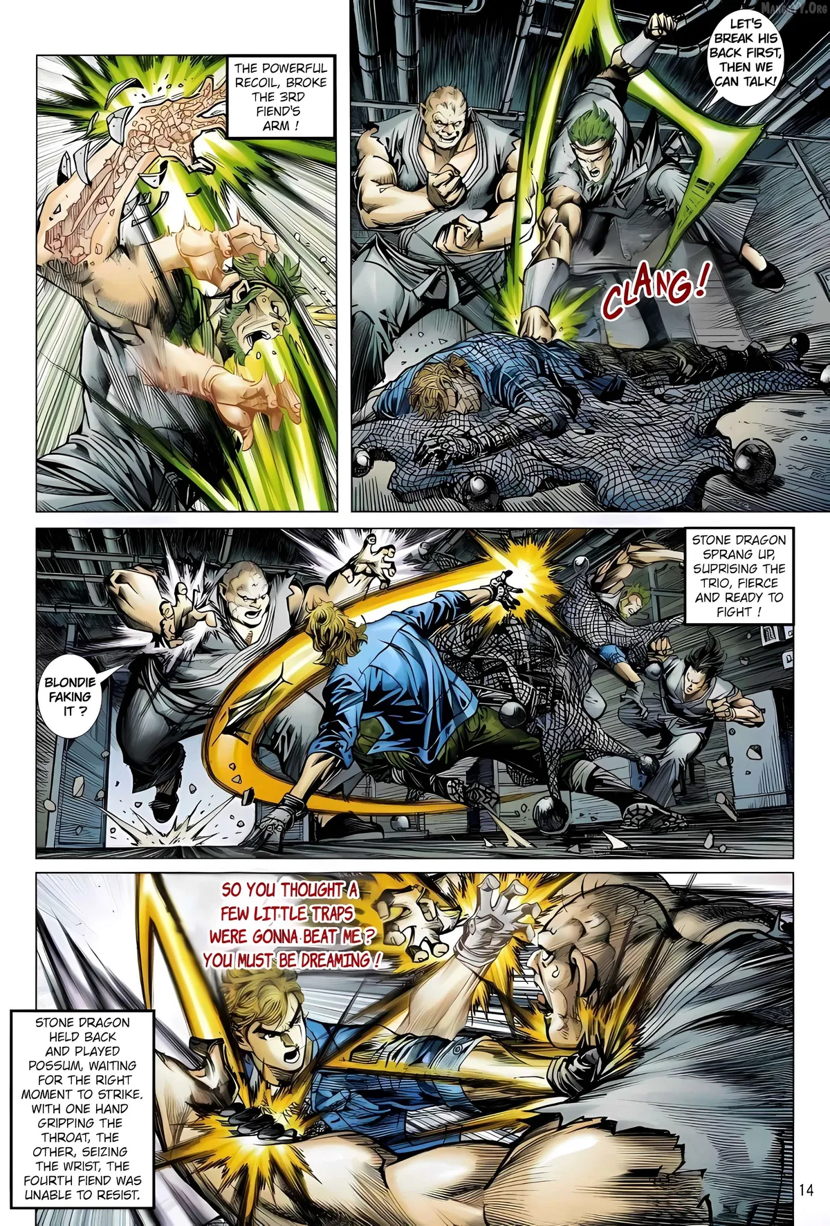 Jīn Zhù Lóng Hǔ Mén Chapter 18 page 14 - 