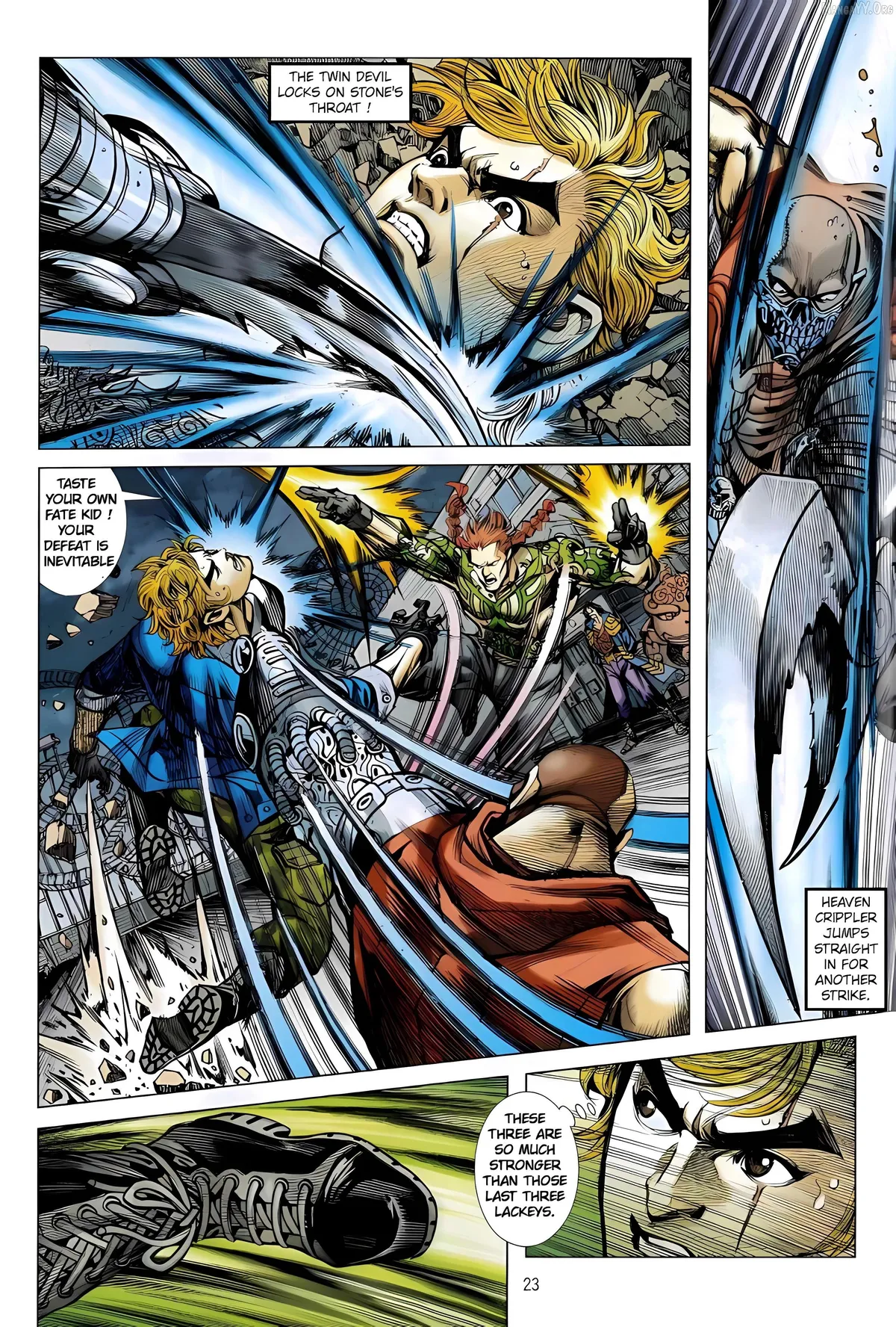 Jīn Zhù Lóng Hǔ Mén Chapter 18 page 23 - 
