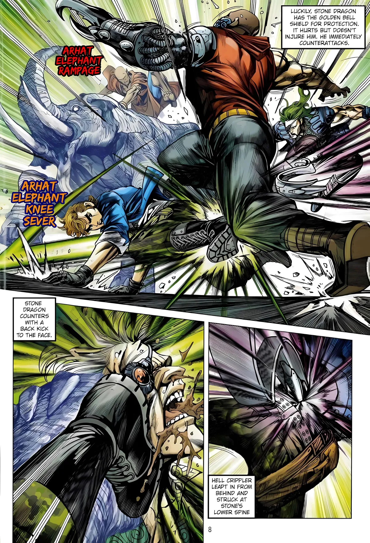 Jīn Zhù Lóng Hǔ Mén Chapter 19 page 8 - 