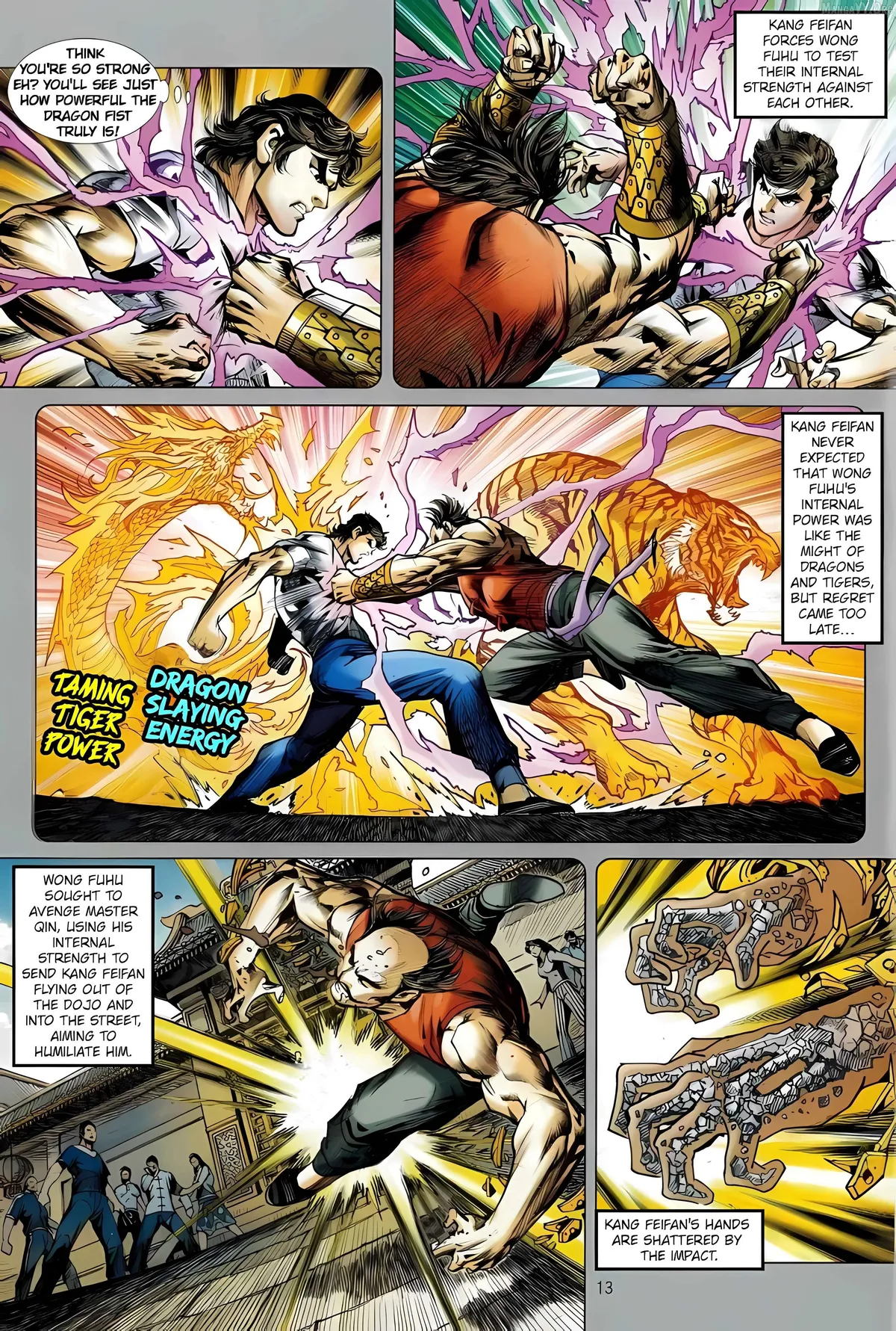 Jīn Zhù Lóng Hǔ Mén Chapter 22 page 13 - 