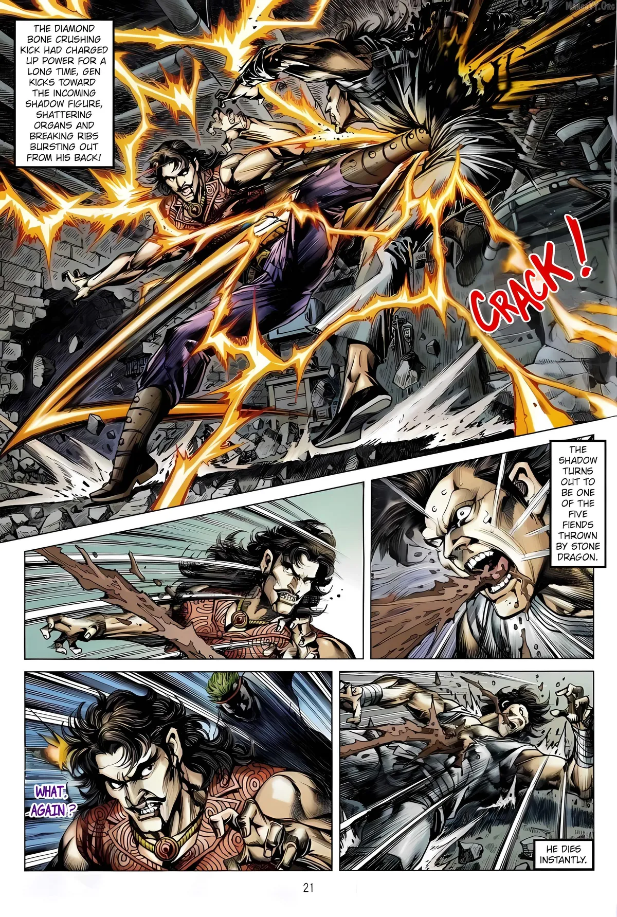 Jīn Zhù Lóng Hǔ Mén Chapter 22 page 21 - 