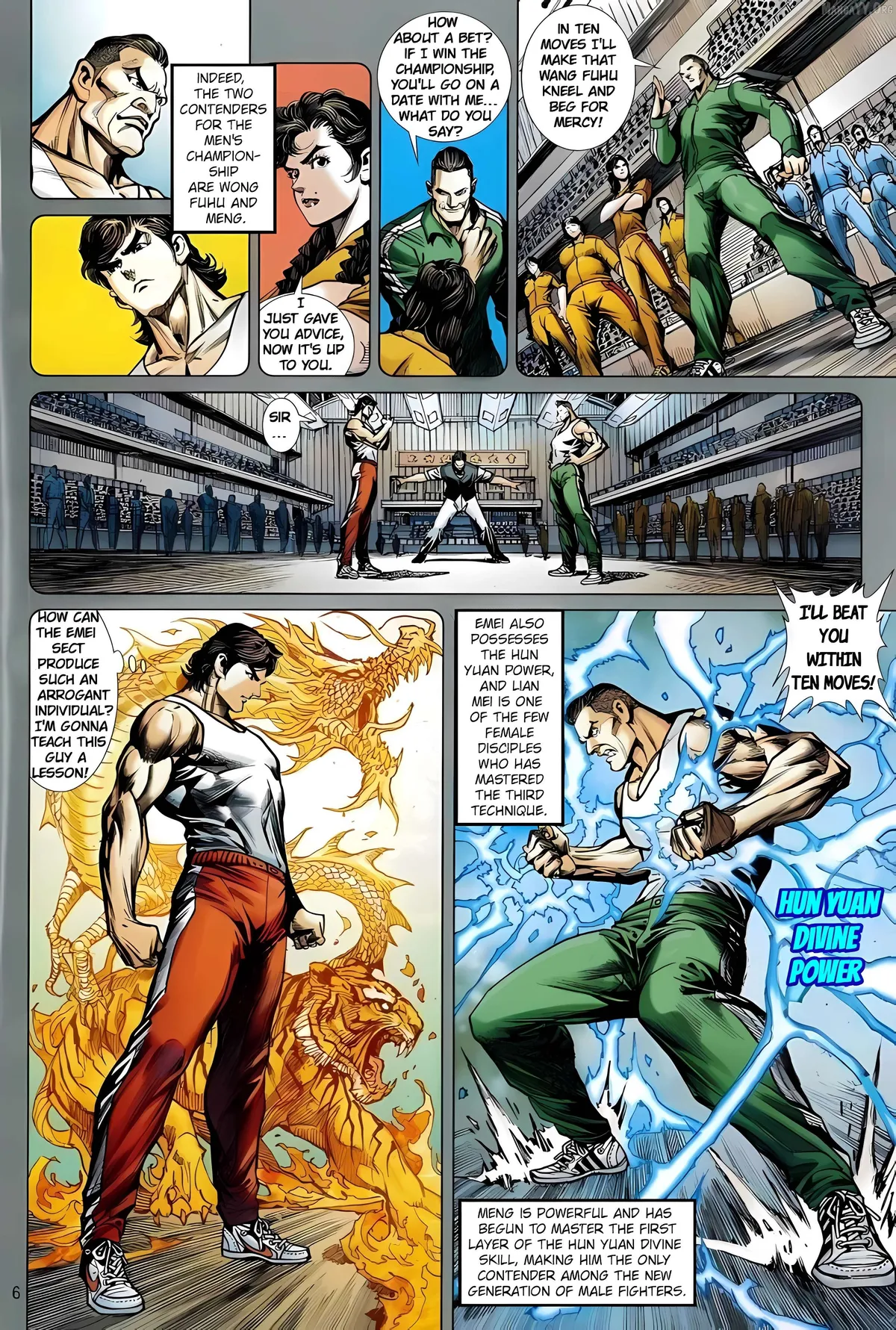 Jīn Zhù Lóng Hǔ Mén Chapter 22 page 6 - 