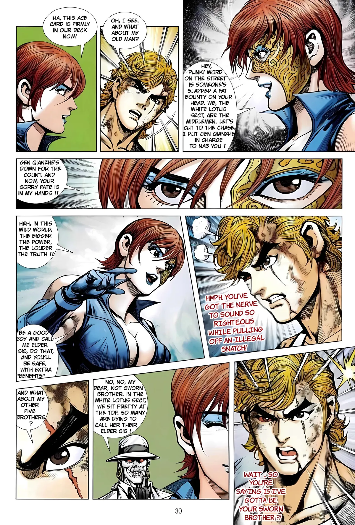 Jīn Zhù Lóng Hǔ Mén Chapter 23 page 30 - 