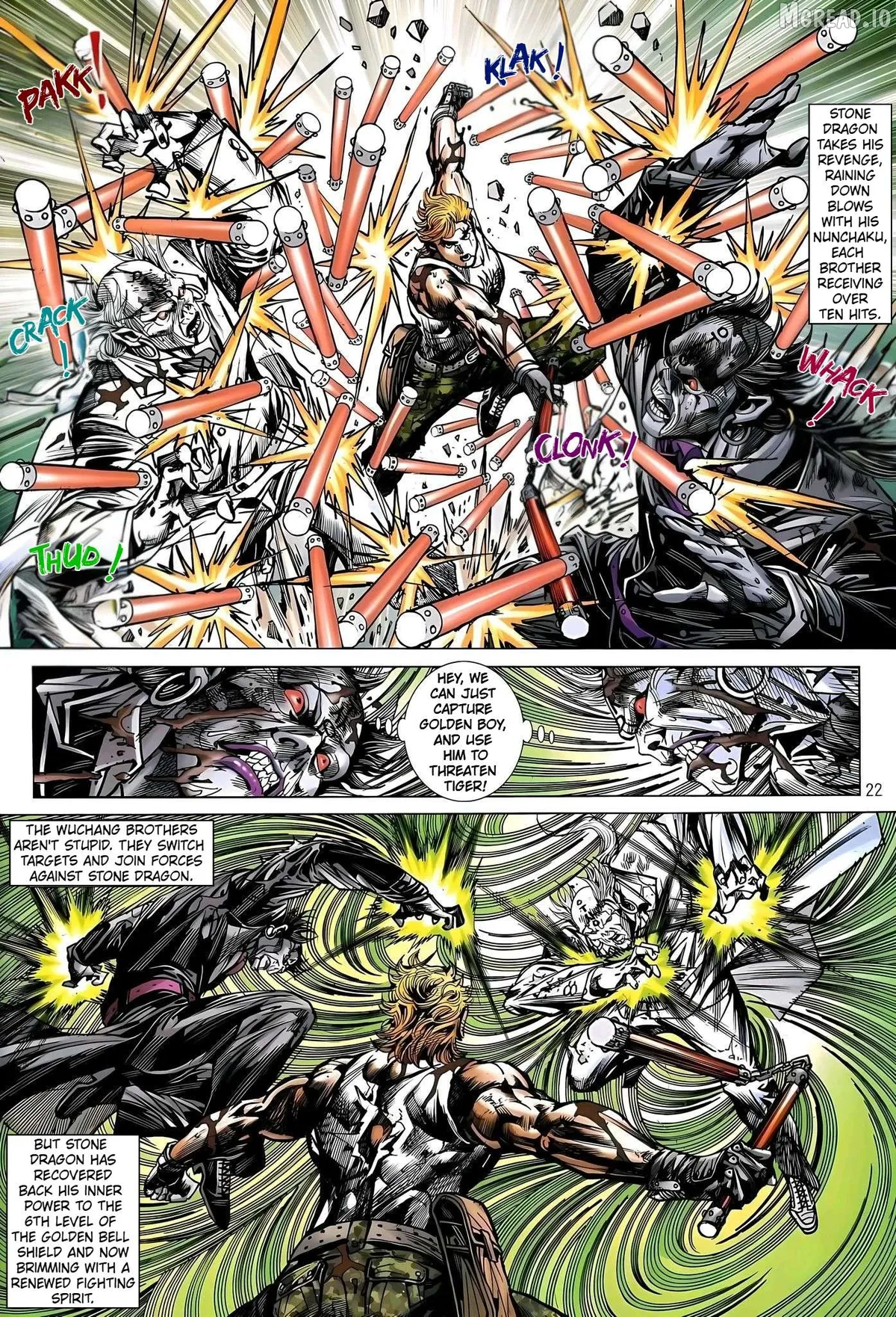 Jīn Zhù Lóng Hǔ Mén Chapter 27 page 22 - 