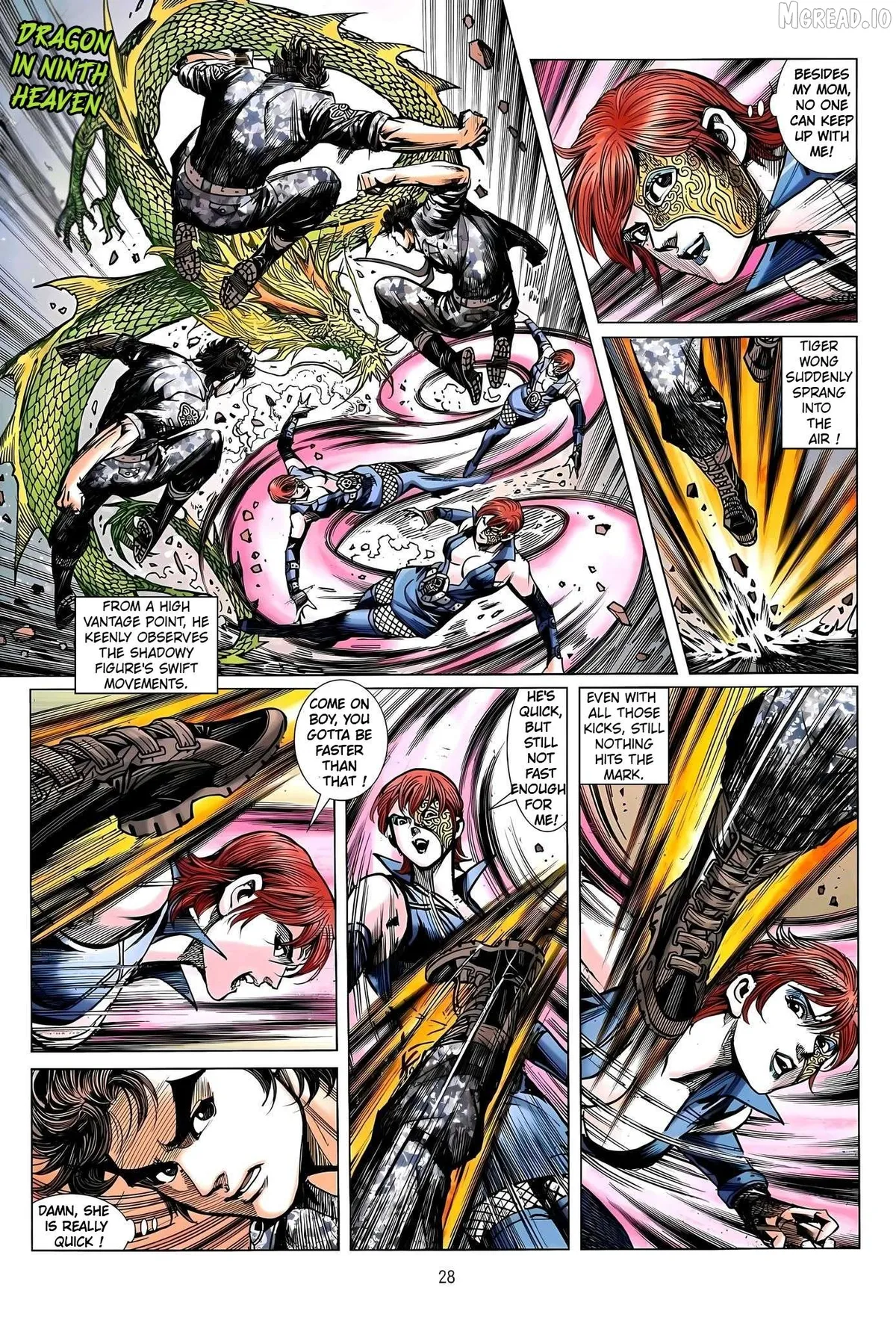 Jīn Zhù Lóng Hǔ Mén Chapter 27 page 28 - 