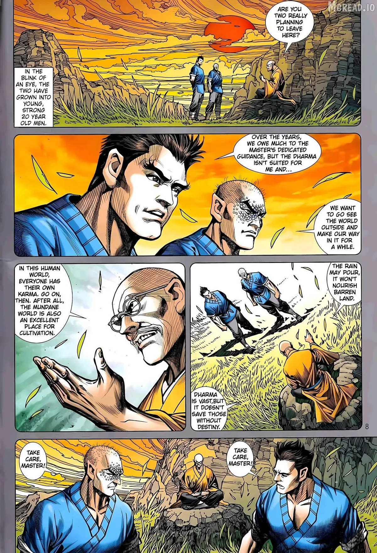 Jīn Zhù Lóng Hǔ Mén Chapter 27 page 8 - 