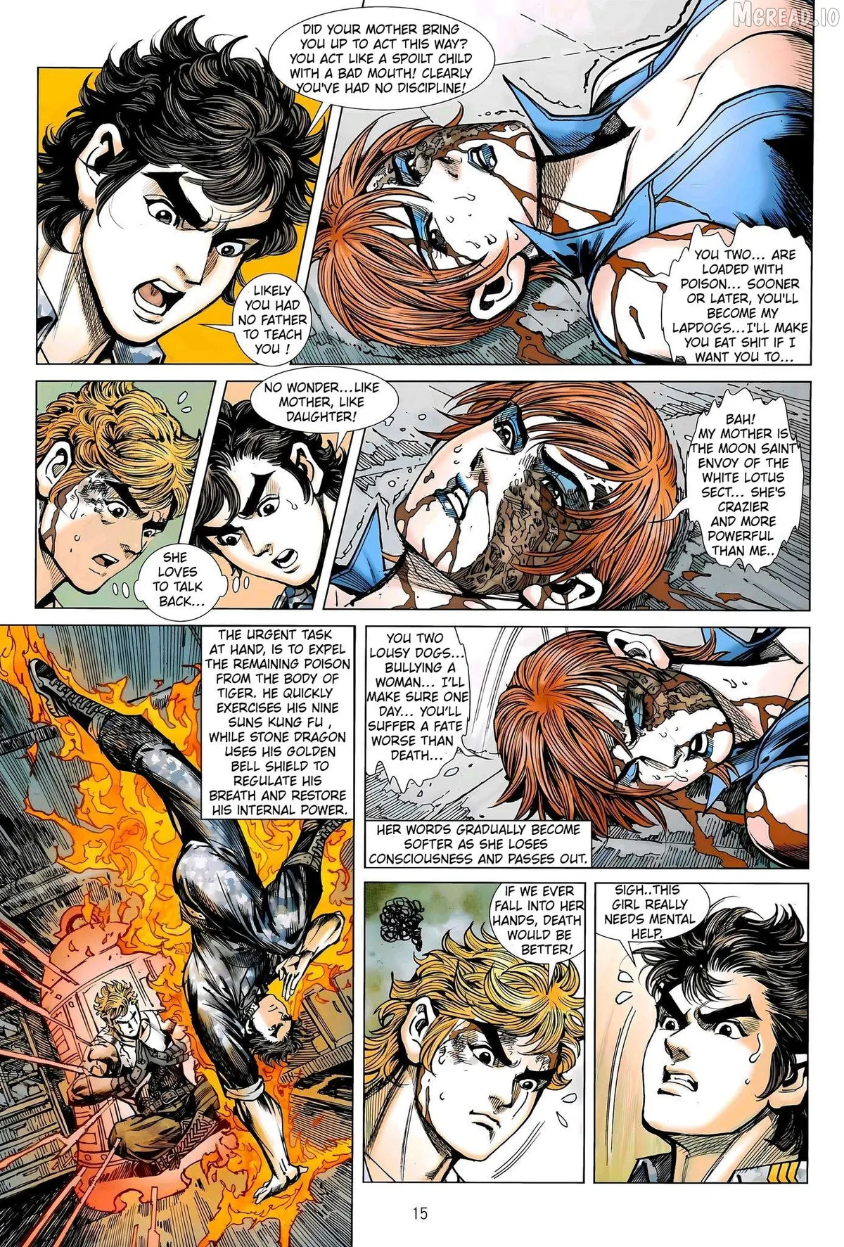 Jīn Zhù Lóng Hǔ Mén Chapter 30 page 14 - 