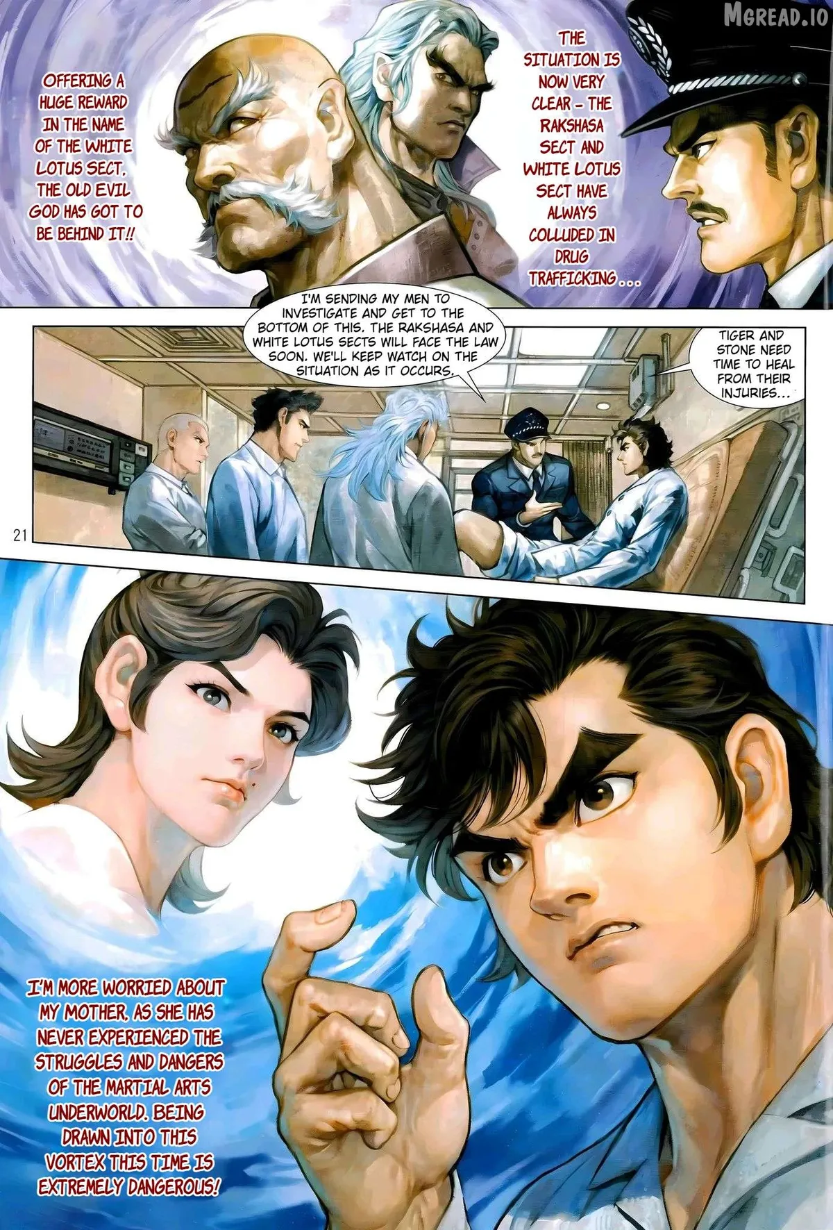 Jīn Zhù Lóng Hǔ Mén Chapter 30 page 20 - 