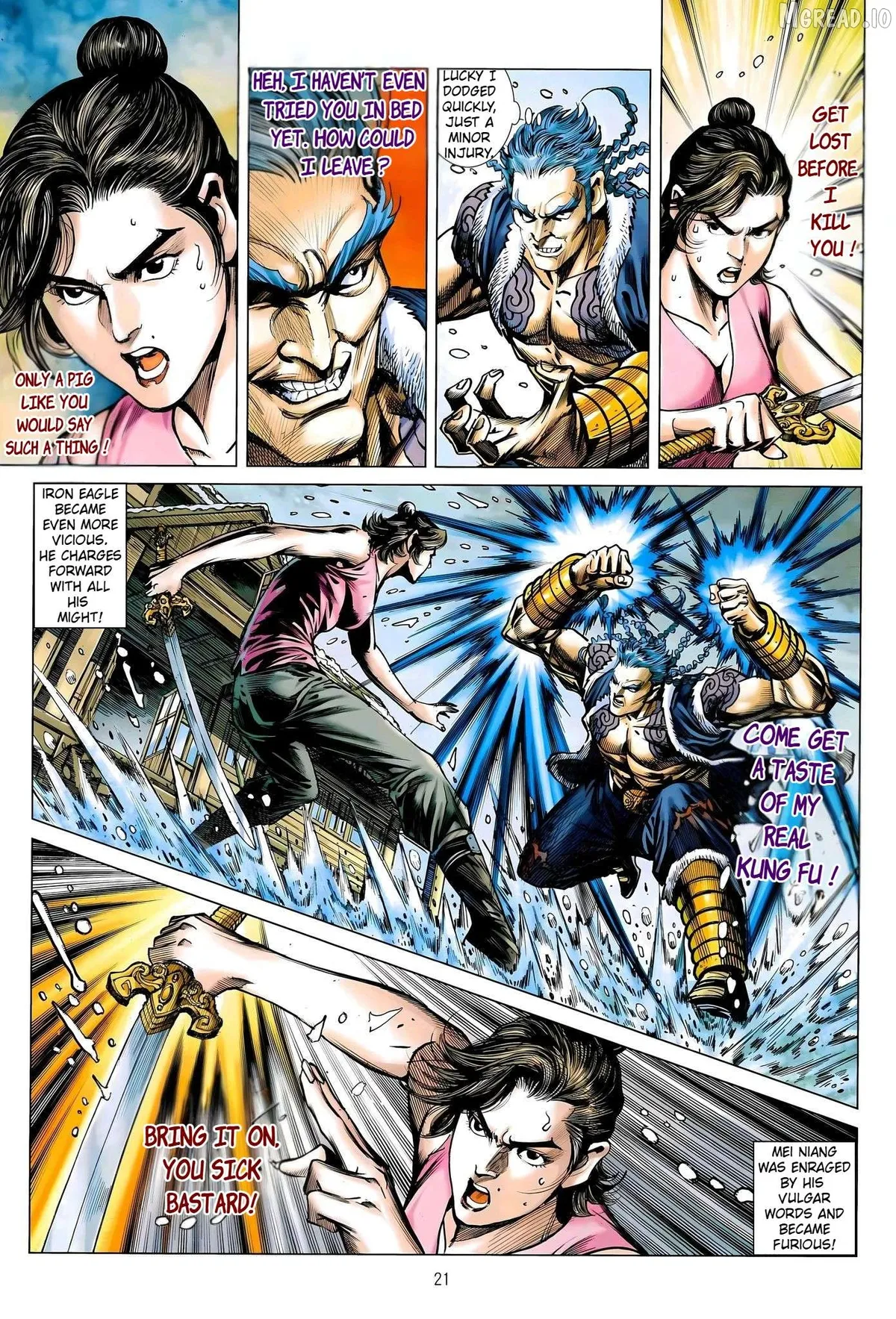 Jīn Zhù Lóng Hǔ Mén Chapter 31 page 21 - 