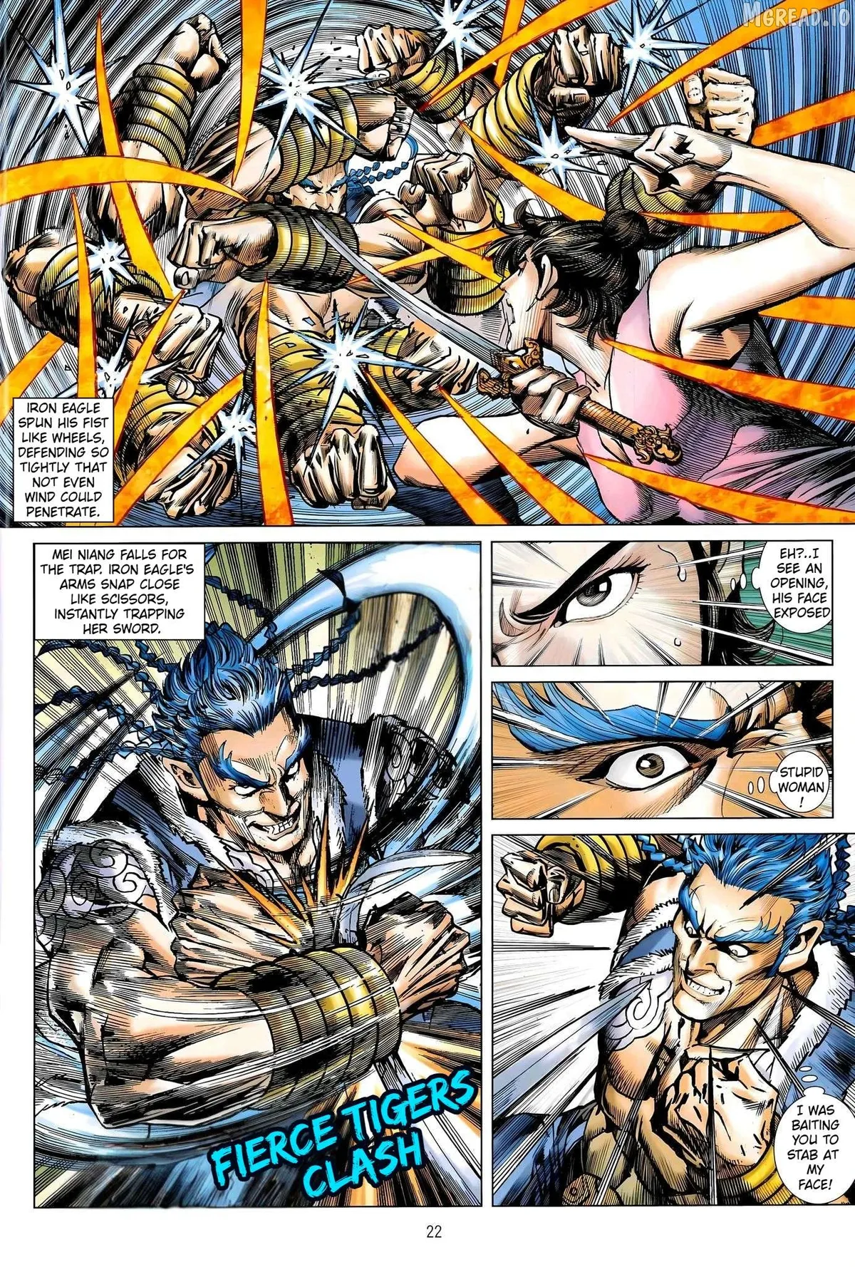 Jīn Zhù Lóng Hǔ Mén Chapter 31 page 22 - 