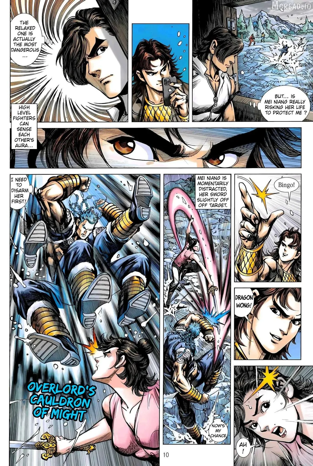 Jīn Zhù Lóng Hǔ Mén Chapter 31 page 10 - 
