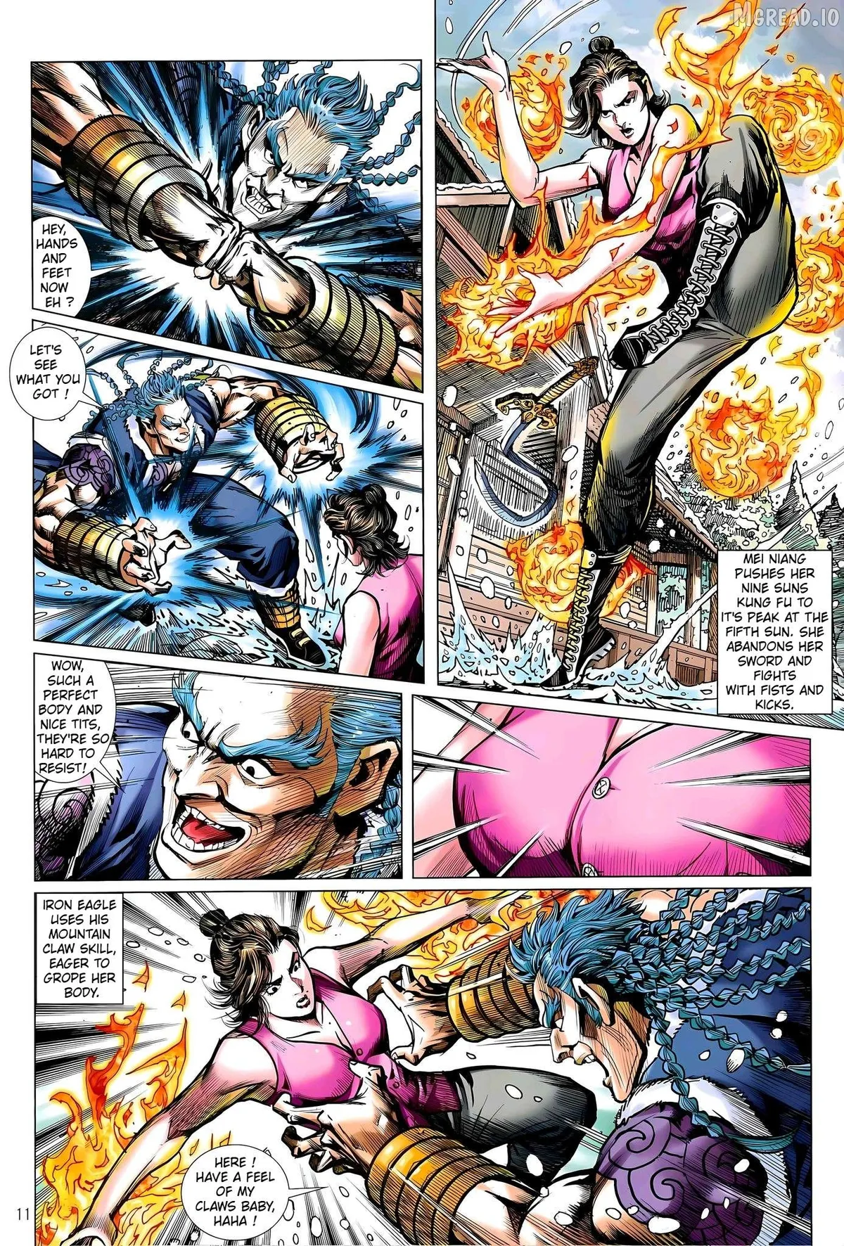 Jīn Zhù Lóng Hǔ Mén Chapter 32 page 11 - 