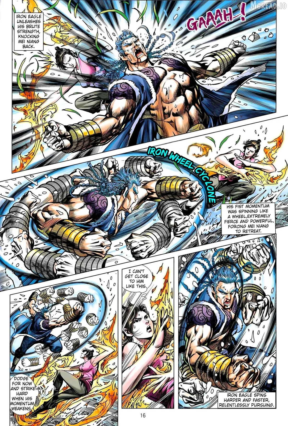 Jīn Zhù Lóng Hǔ Mén Chapter 32 page 16 - 