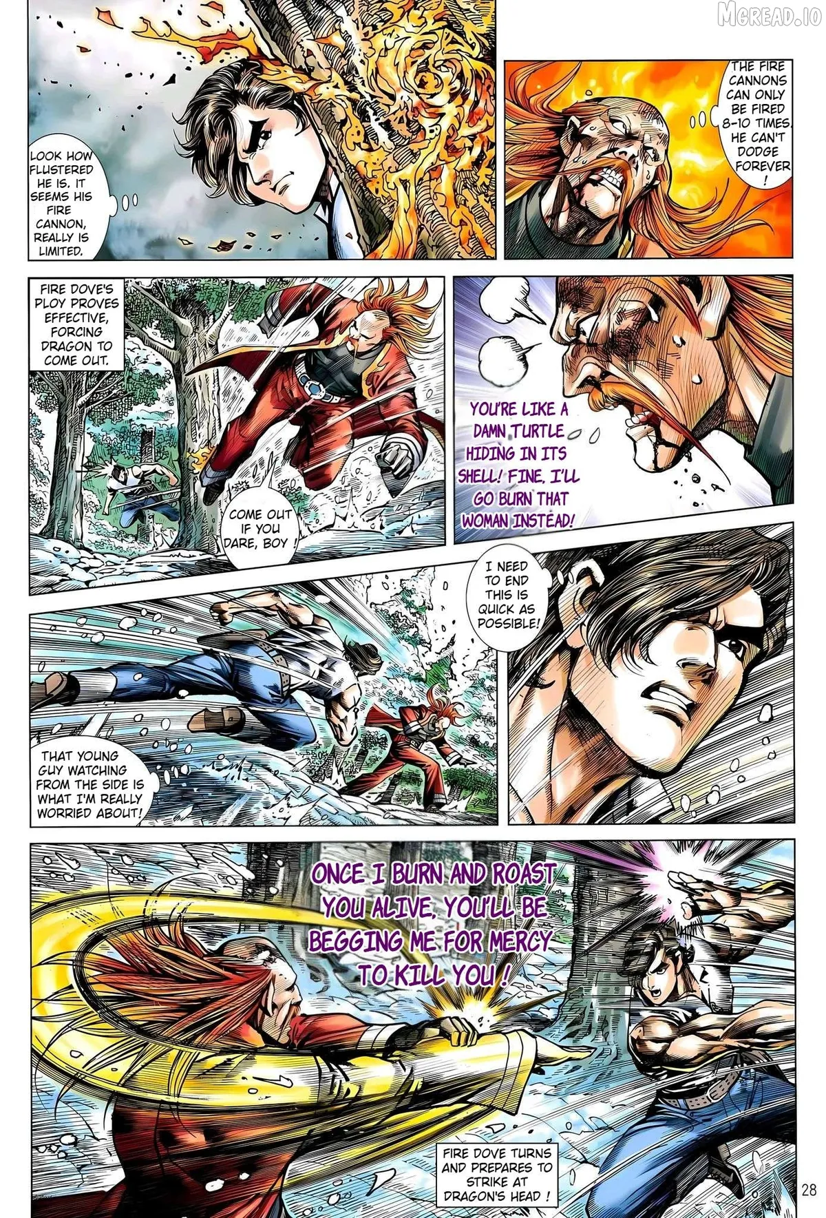 Jīn Zhù Lóng Hǔ Mén Chapter 32 page 28 - 