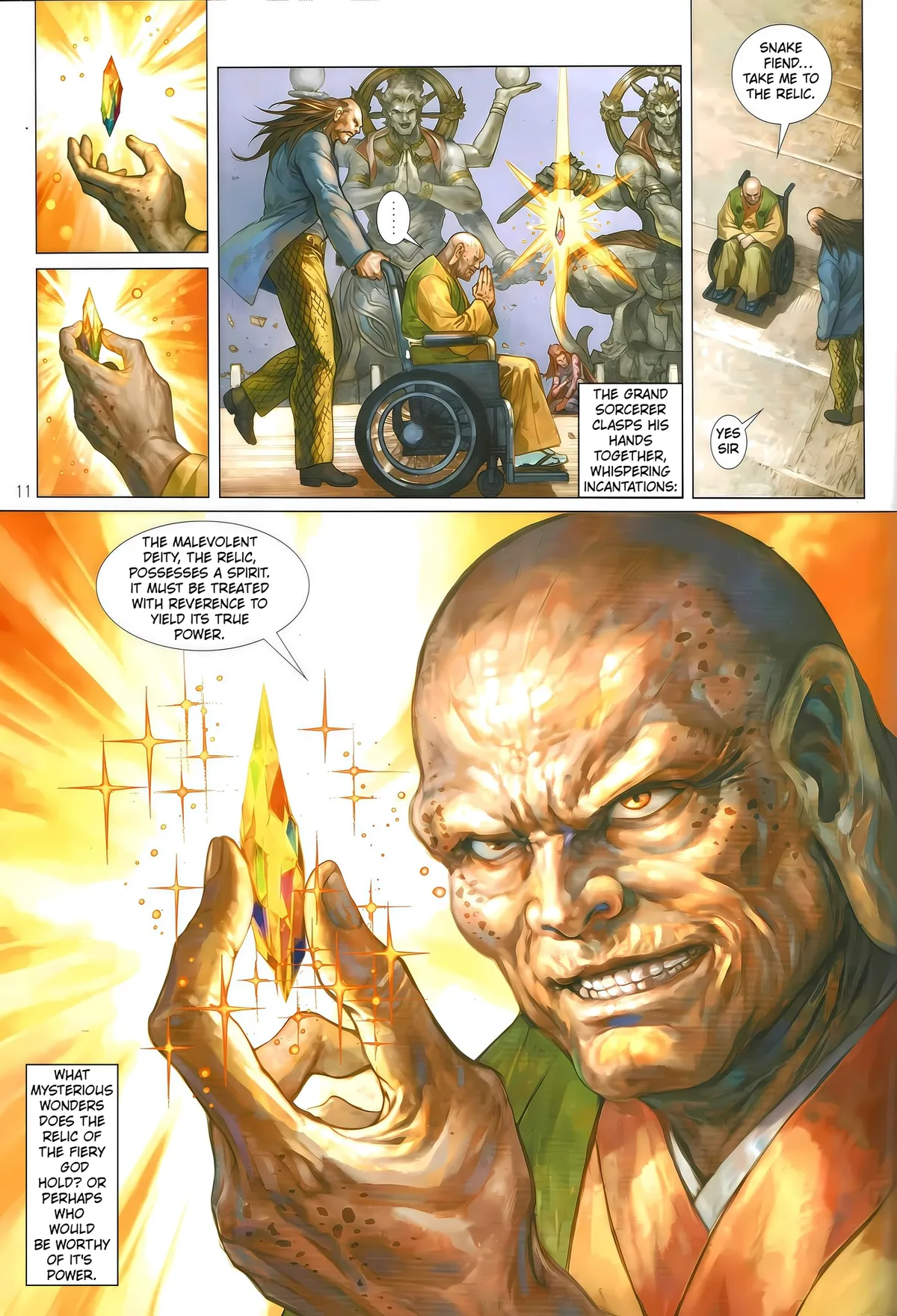 Jīn Zhù Lóng Hǔ Mén Chapter 33.1 page 11 - 
