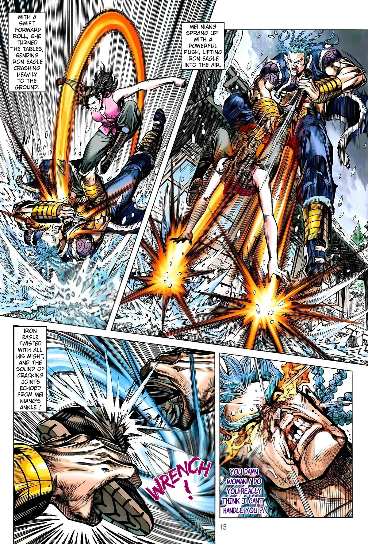 Jīn Zhù Lóng Hǔ Mén Chapter 33.1 page 15 - 