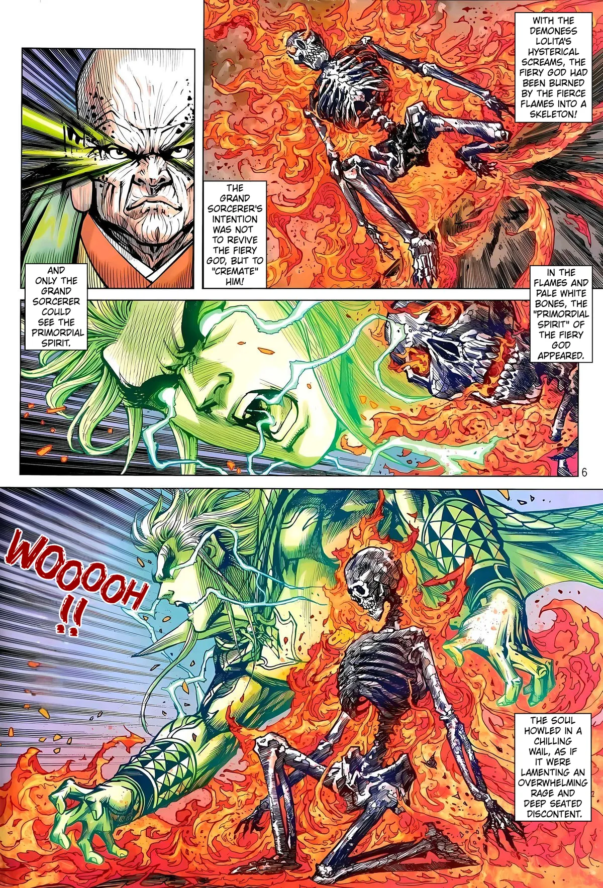 Jīn Zhù Lóng Hǔ Mén Chapter 33.1 page 6 - 