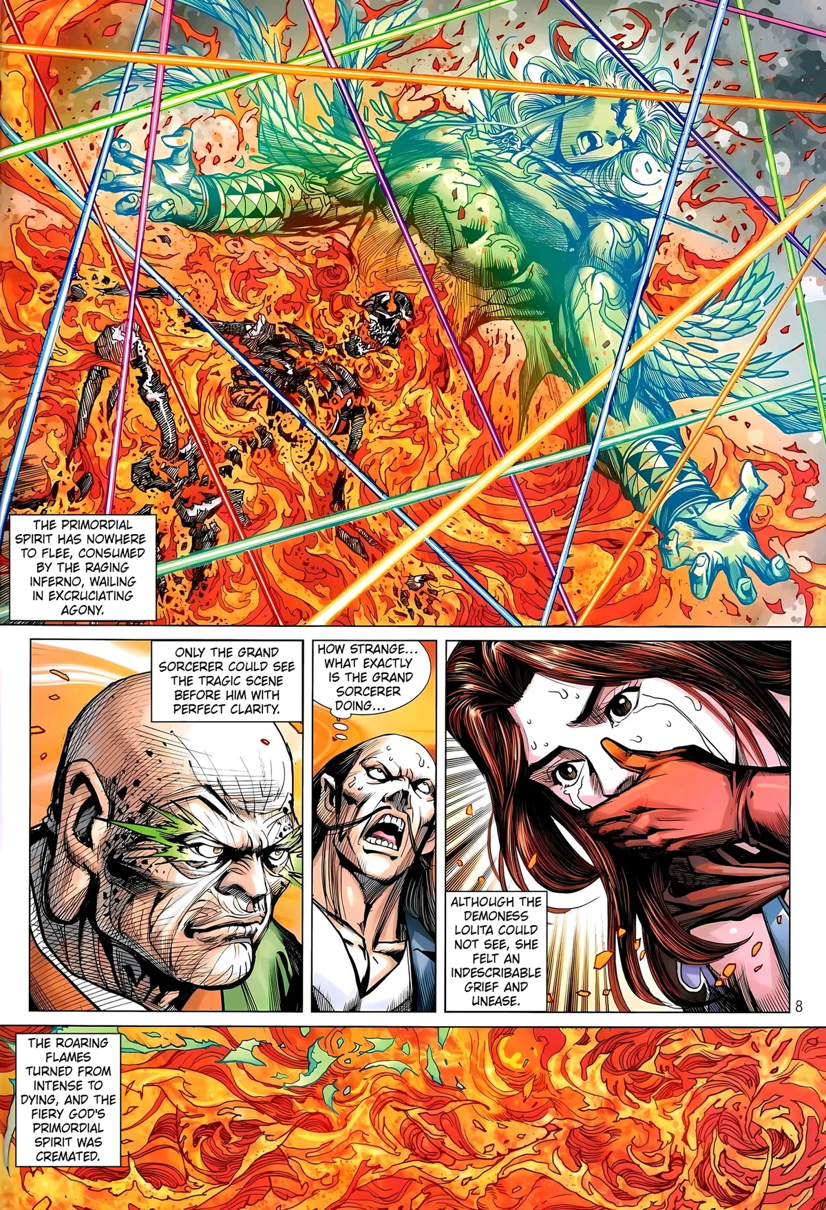 Jīn Zhù Lóng Hǔ Mén Chapter 33.1 page 8 - 